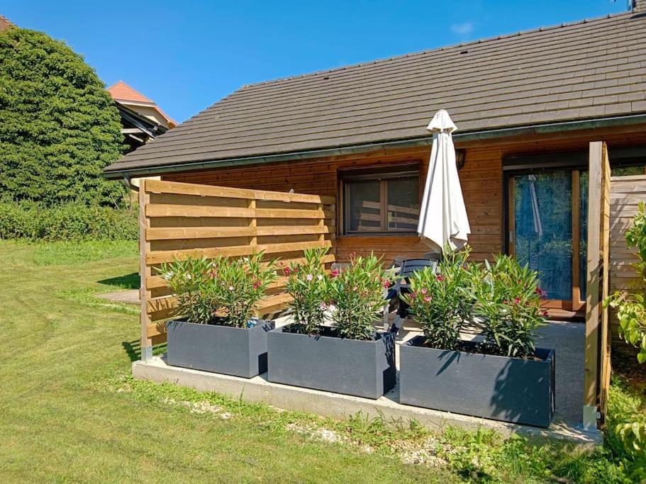 Chalet 2 Chambres En Savoie Pour 1 A 4 Personnes Gerbaix Exteriör bild